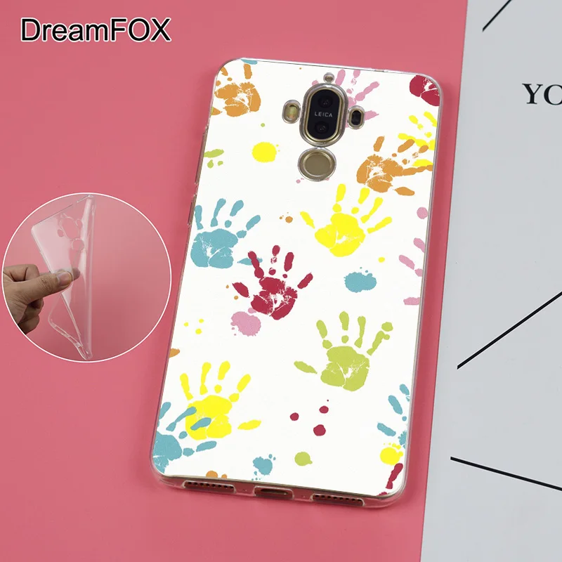 Dreamfox K046 детей S кампании рука мягкая ТПУ силиконовый чехол для Huawei Коврики G 7 8 9 10