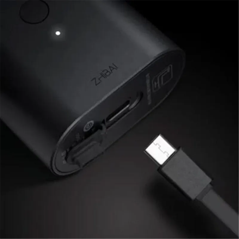 Новинка Xiaomi Mijia Мужская Мини Портативная электрическая бритва легкая влажная