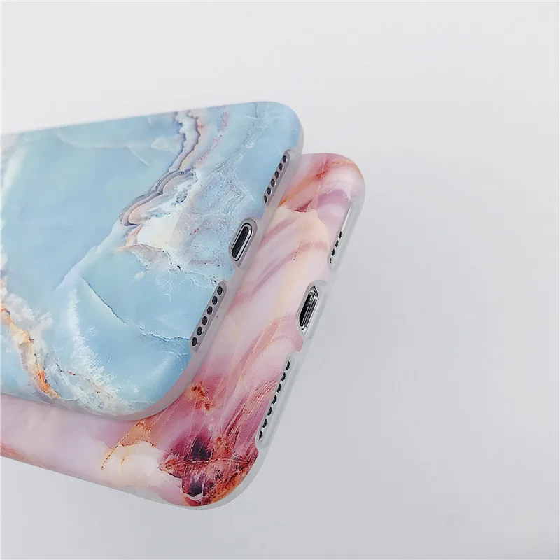 COOLY Pink Marble Case For Huawei P20 Lite P30 Pro Mate 20 Nova 3 2S 3i 3e 4e Cover iphone 6 S 7 8 X Max XR Silicone Coque |