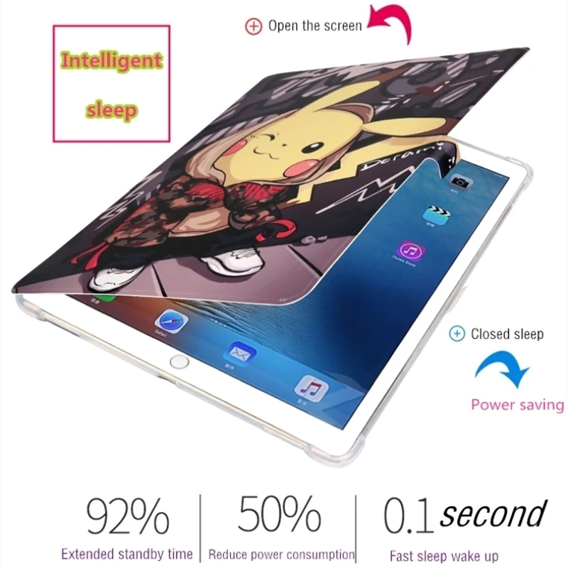 Для 2015 2017 iPad Pro 12 9 дюйма окрашенная серия с автоматическим пробуждением/функцией