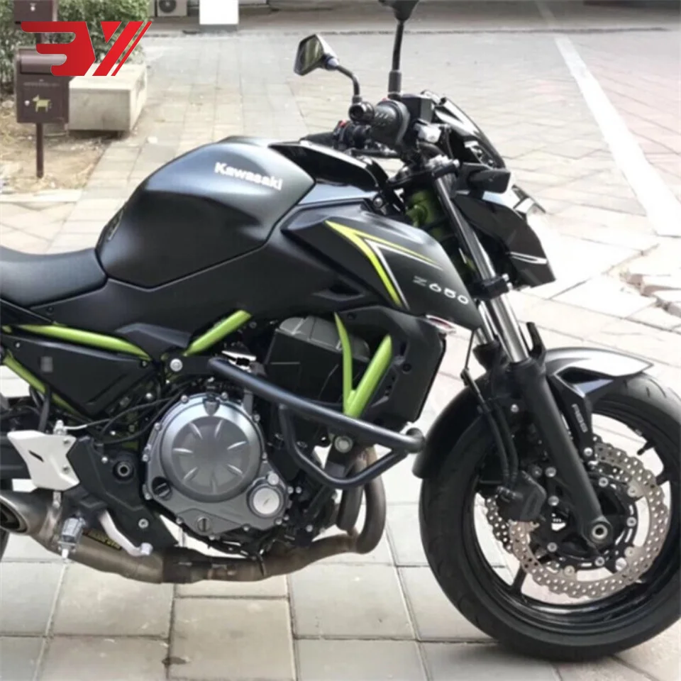 BYSPRINT мотоциклетные Запчасти для Kawasaki Z650 передняя защита бары протектор корпус двигателя ограждение двигателя защита
