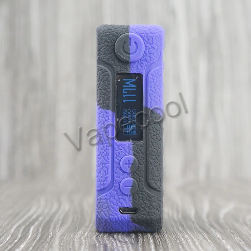 2 шт VOOPOO DRAG MINI чехол для кожи и силиконовой крышки рукав клейкая пленка гель для VOOPOO DRAG MINI 117W MOD