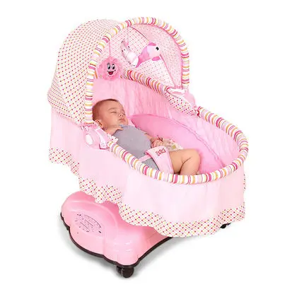 BusyBaby музыкальное детское кресло-качалка детское Электрическое Кресло-Качалка, чтобы загладить колыбель кровать Ptbat кресло-качалка