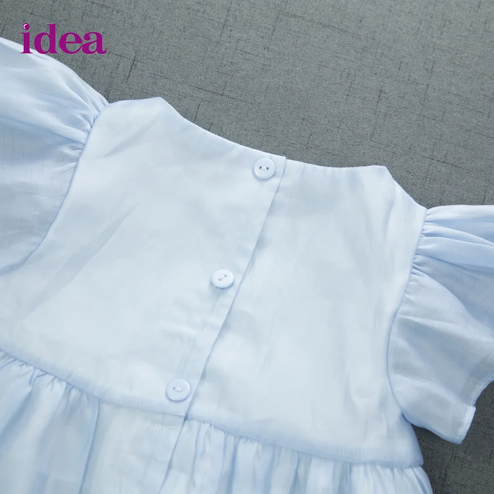 Новинка 2017 года Брендовое летнее платье для маленьких девочек милые платья