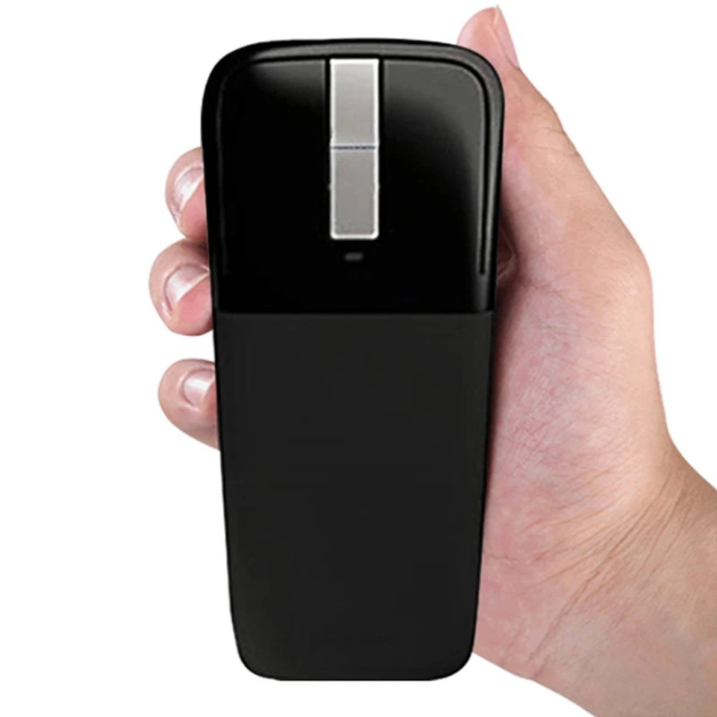 

2019 New Bluetooth Wireless Arc Touch Surface Arc Blueshin Technology Bluetooth Mouse Creative Folding Touch Mouse for Laptop