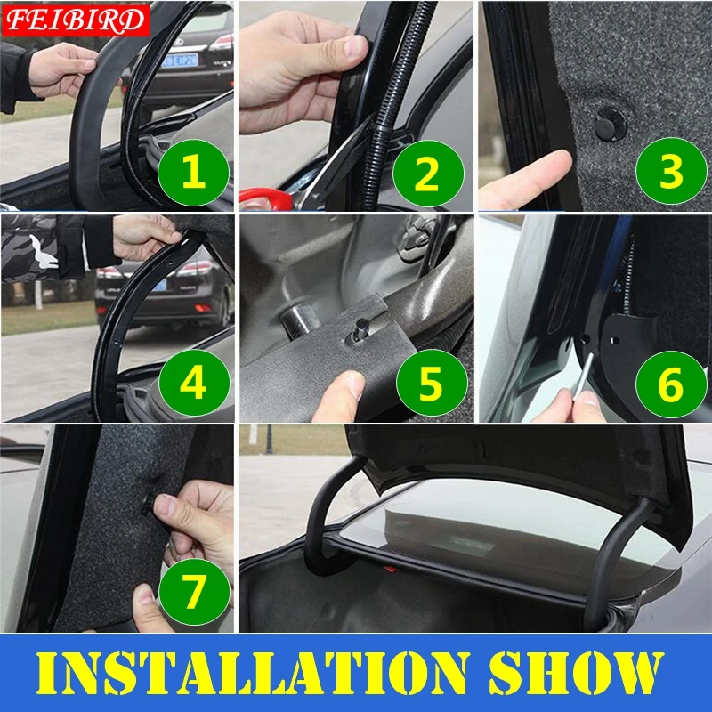 2 шт. для Nissan Teana Altima 2013 2014 2015 2018 Пластиковая Задняя Крышка багажника откидная