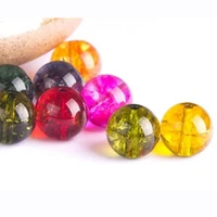 20pcs lot natural beads loose beads rainbow artificial crystal beads jewelry bracelets necklaces diy material