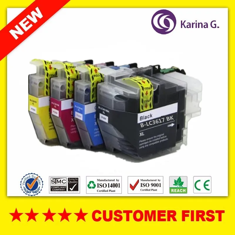 Совместимый картридж для Brother LC3617 чернильный MFC J2330DW J2730DW J3530DW подходит картриджи