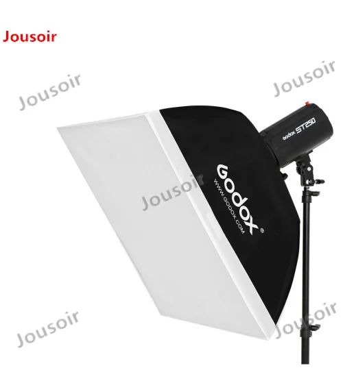 Софтбокс Godox 2" x 24" 60x60 см для фотостудии, софтбокс с универсальным креплением для студийной вспышки, стробоскоп CD50