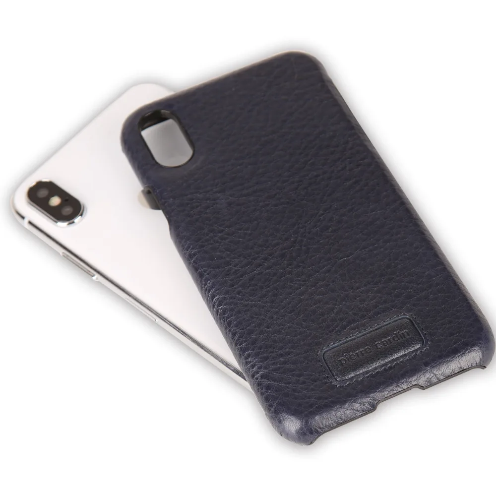 Pierre Cardin Роскошный ультра тонкий чехол из натуральной кожи для Apple iPhone XR/XS MAX чехол для телефона жесткий чехол