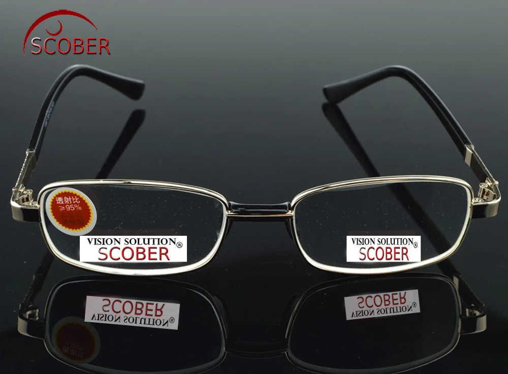 Очки для чтения SCOBER = из натурального хрустального сплава с многослойным
