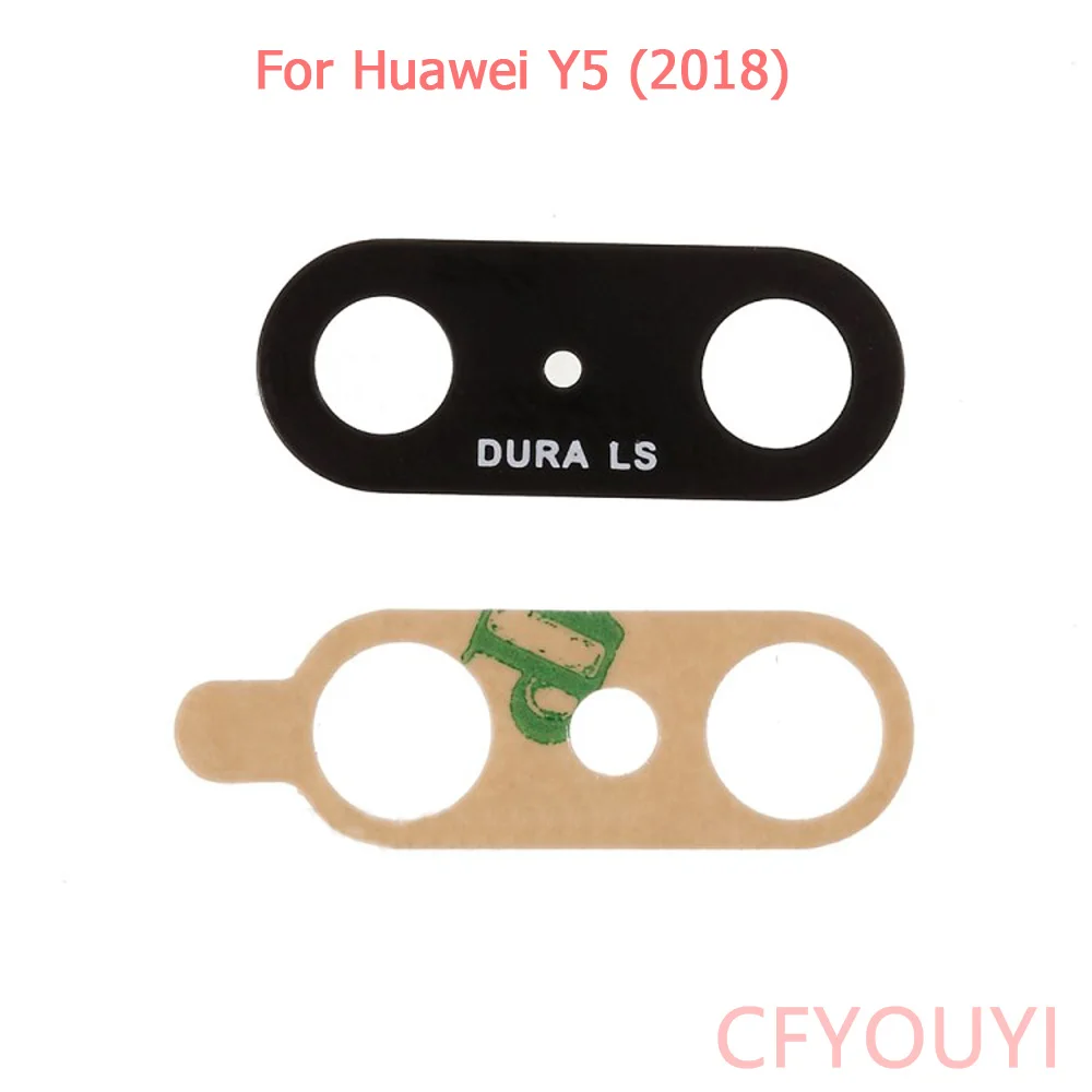 1 ~ 5 шт. Задняя крышка объектива камеры с клейкой лентой для замены Huawei Y5 2018 |