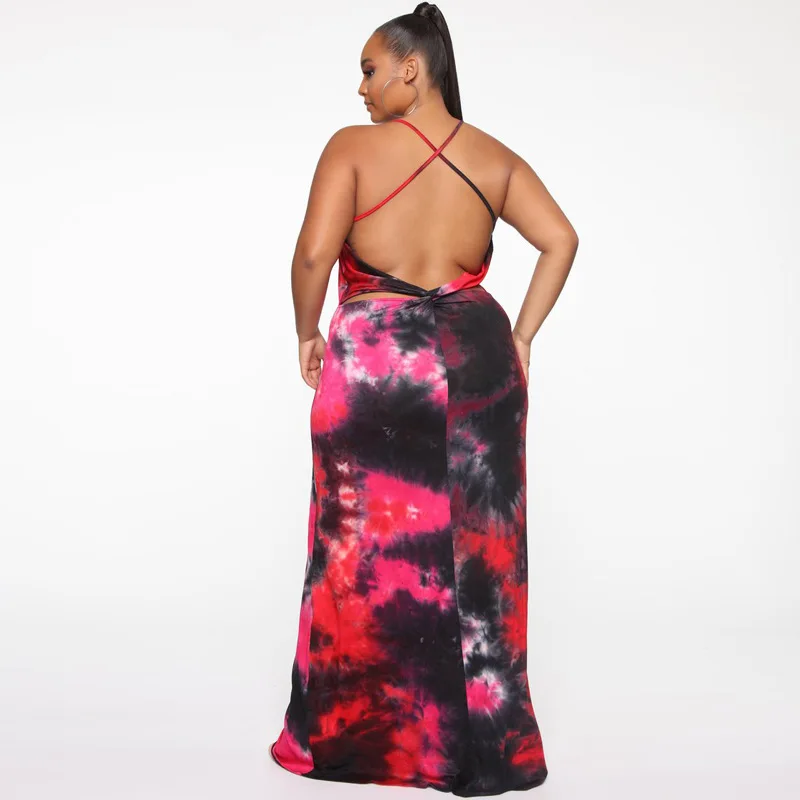 Платье Laughido женское винтажное облегающее большого размера с завязками и