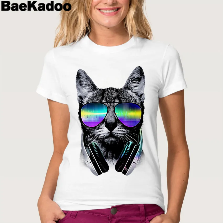BAEKADOO модные футболки с коротким рукавом женские картонные солнцезащитные очки