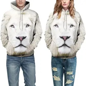 ZACOO Хэллоуин 3D печатная толстовка с изображением Льва крутой мужскойженский мужской повседневный пуловер с капюшоном san0