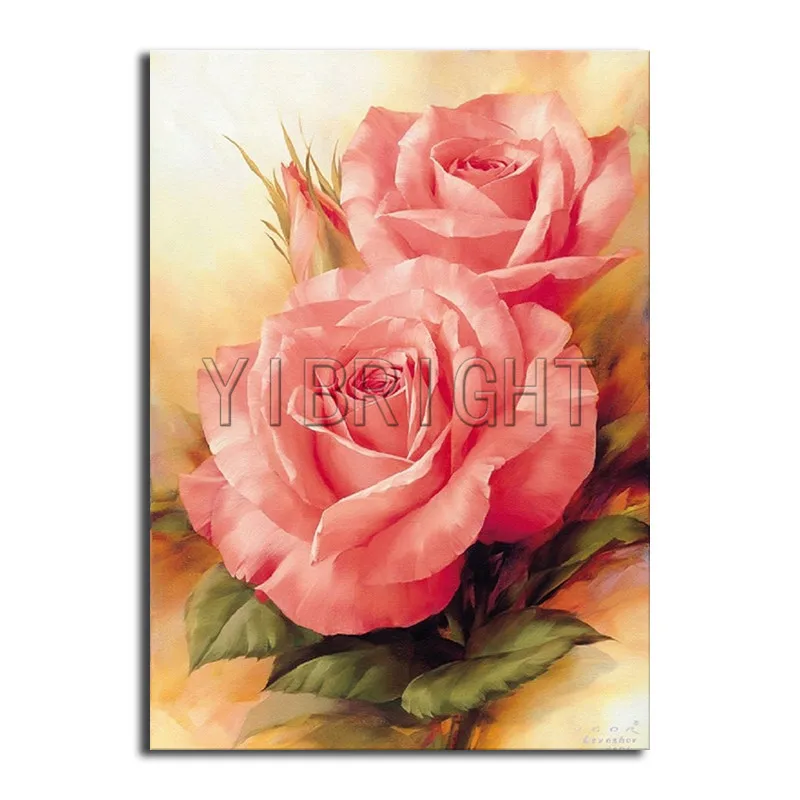 

5D diamond painting cross stitch rose Diy Diamond embroidery flower diamond mosaic Square diamond unfinished decorative 30x40CM