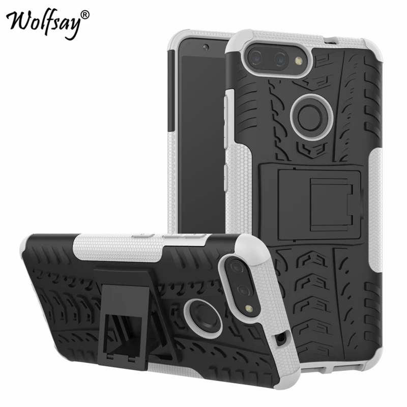 Phone Case For Asus ZenFone Max Plus M1 X018D Luxury Thick Silicone Hybrid Armor Cover ZB570TL | Мобильные телефоны и
