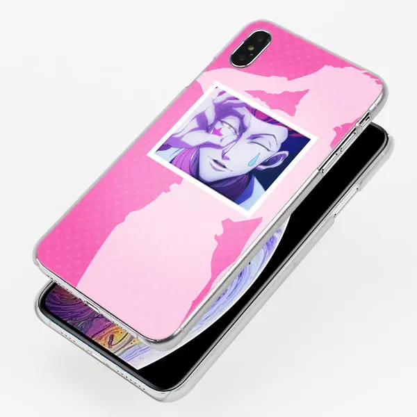 Hunter x hunter hisoka Прозрачный жесткий чехол для телефона Apple iPhone X XS XR XS MAX 6 6s 6Plus 7 8 7 Plus SE 5S - Цвет: 06