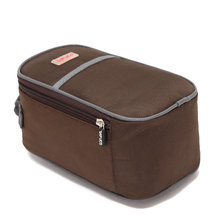 Фирменная Термосумка маленькая цветная парусиновая сумка для ланча пикника