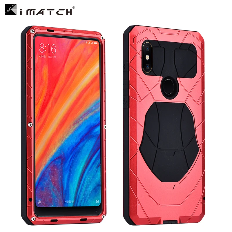 Оригинал iMatch чехол для Xiaomi Mix 2 S Роскошные Водонепроницаемый ударопрочный