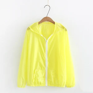 Женская летняя ультратонкая Спортивная быстросохнущая Солнцезащитная Водонепроницаемая дышащая куртка для отдыха на открытом воздухе, новинка 2019