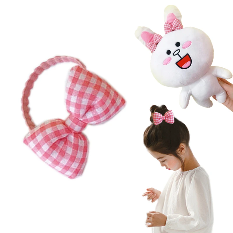 2 шт./компл. сетчатые резинки для волос девочек милые розовые аксессуары лидер