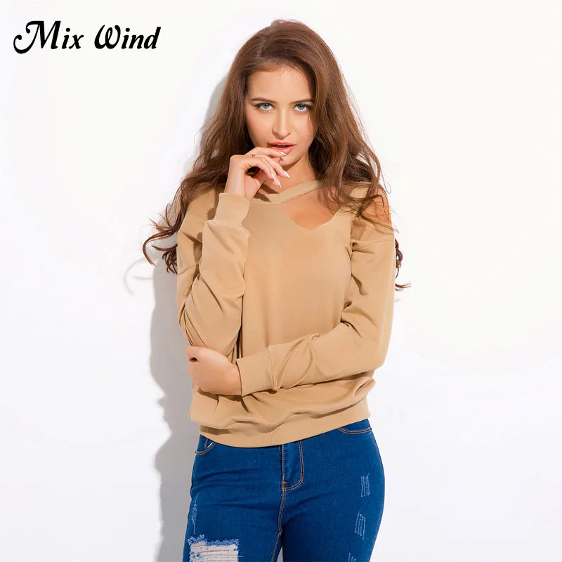 Moleton Feminino Inverno Moletom смесь ветра Для женщин одежда весенняя пикантные выдалбливают