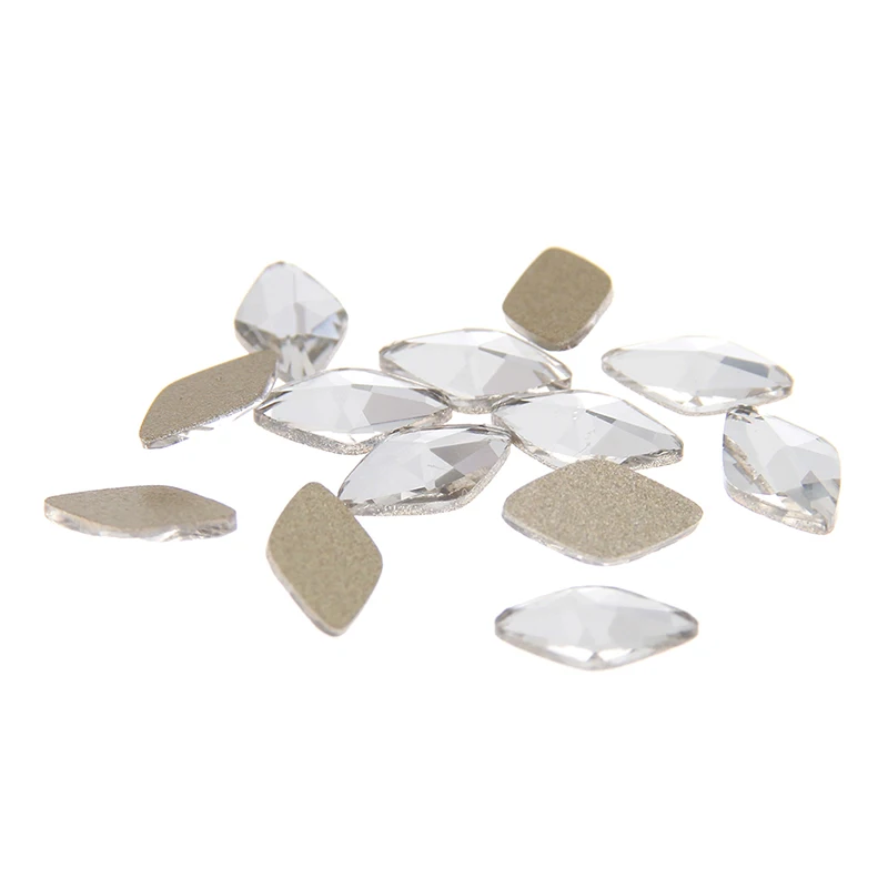 50 шт. Золотая подложка блеск красота Хрустальные стеклянные стразы много стилей