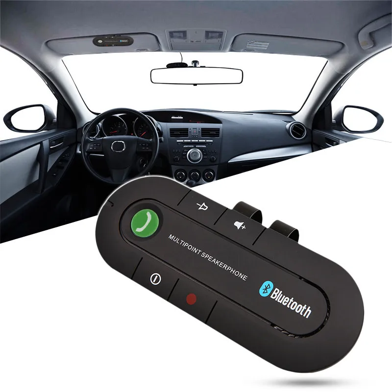 Mic Handsfree Bluetooth автомобильный комплект speankerphone Автомобильный музыкальный приемник