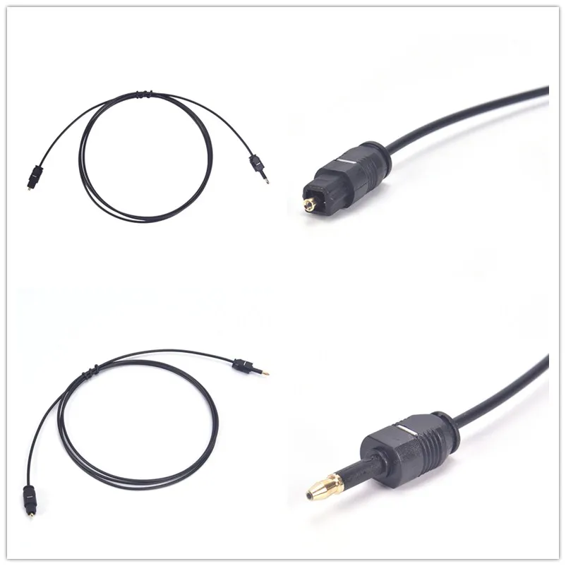 1 шт. для Toslink к Мини штекеру м аудио кабель цифровой оптический SPDIF wire3.5 мм