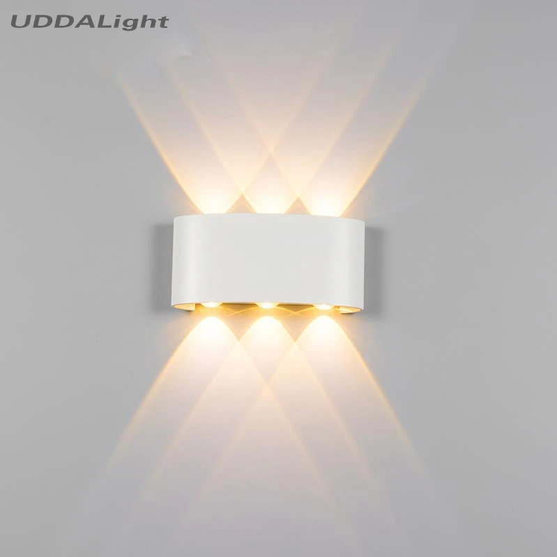 Настенный светильник led 6W 4w 3w для спальни s черный/белый водонепроницаемый