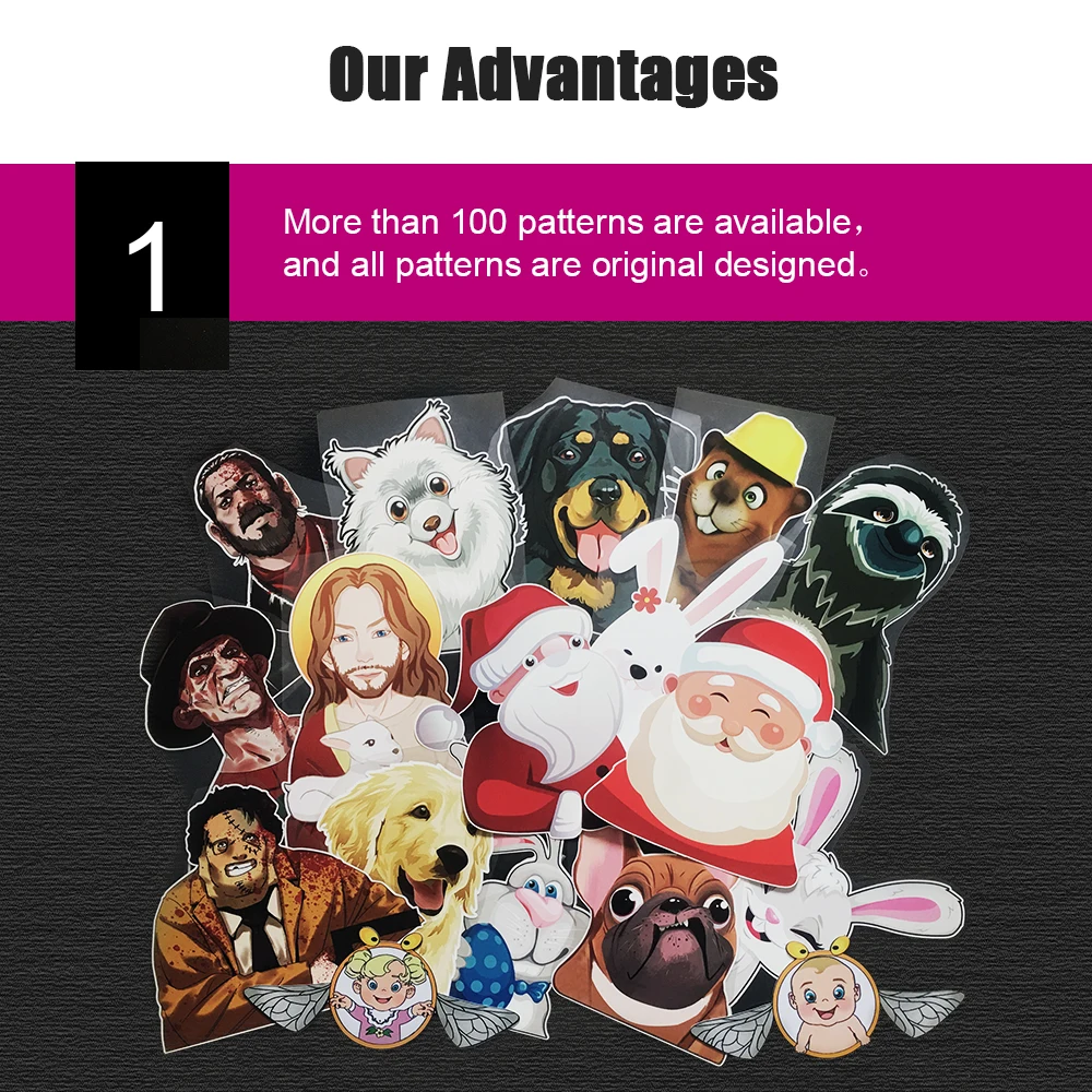 Пасхальный кролик носить поток развевающиеся стеклоочистителя автомобиля