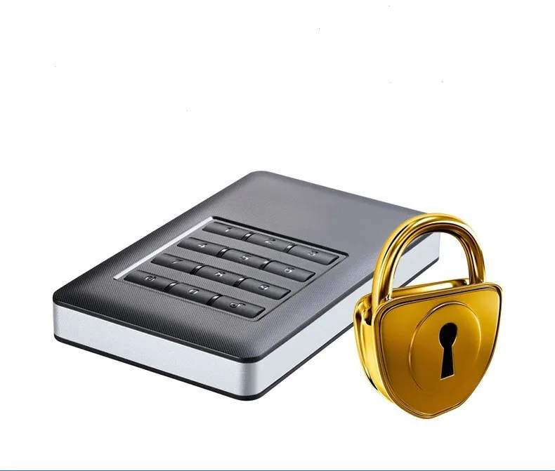 USB3.0 5 Гбит HDD Чехол защитный военный Класс аппаратного зашифрованный безвинтовое