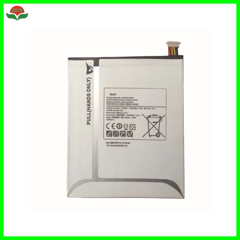 Аккумулятор ISUN для Samsung GALAXY Tab A 8 0 T355C Tab5 фонарь T350 P355C T355 с инструментами|battery for