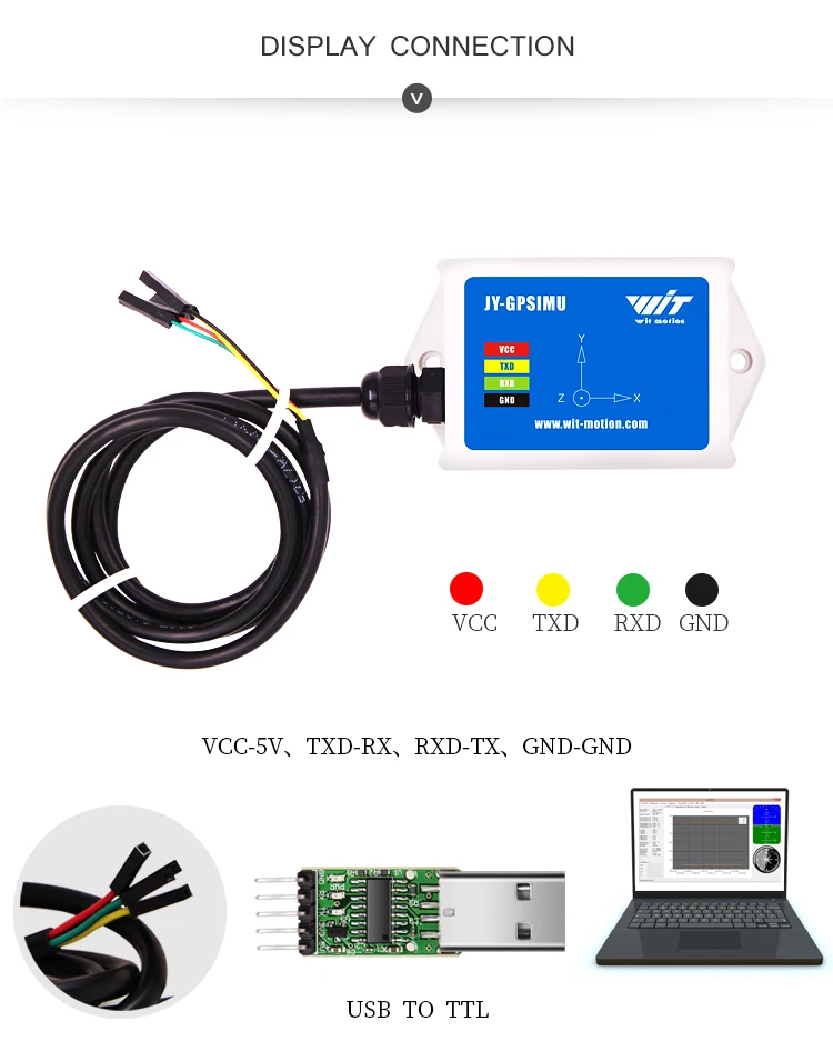 Witmotion WTAHRS2 высокой стабильностью 10-axis GPS-IMU навигации Системы, Bulit в акселерометр+ электронный гироскоп+ магнитометр+ барометр