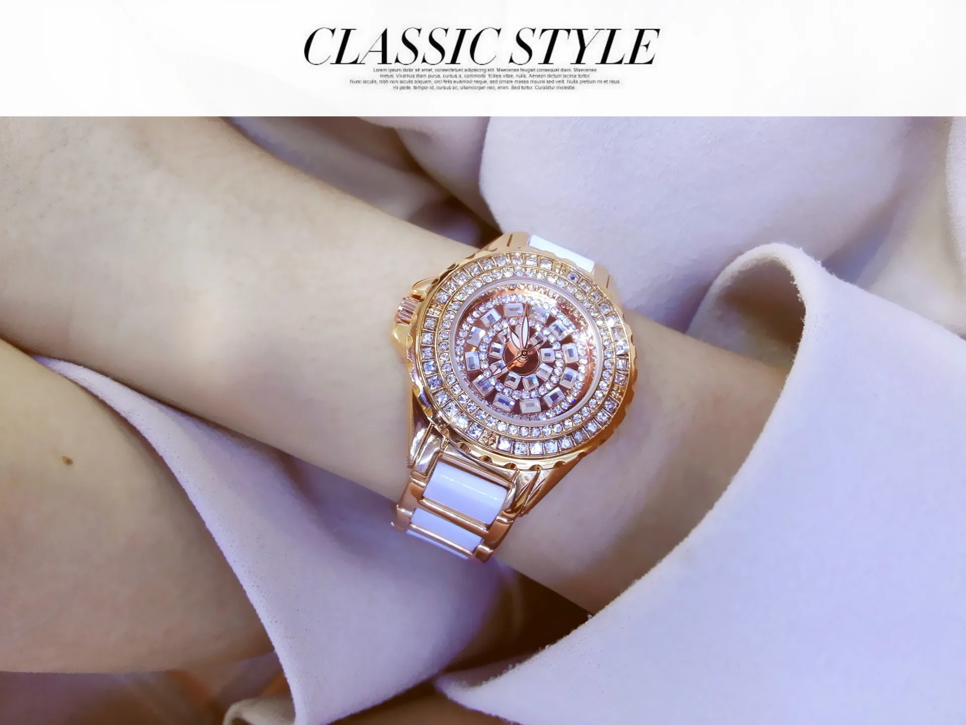 Reloj mujer, кварцевые часы, Роскошные, розовое золото, женские наручные часы, керамическое платье, женские часы, женские часы-браслет, Relogio Feminino