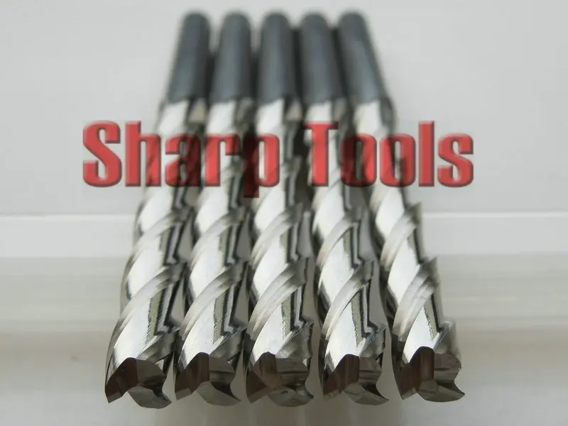 Длинная фреза 6x52 мм 3 флейты твердосплавные фрезы фрезерный станок с ЧПУ