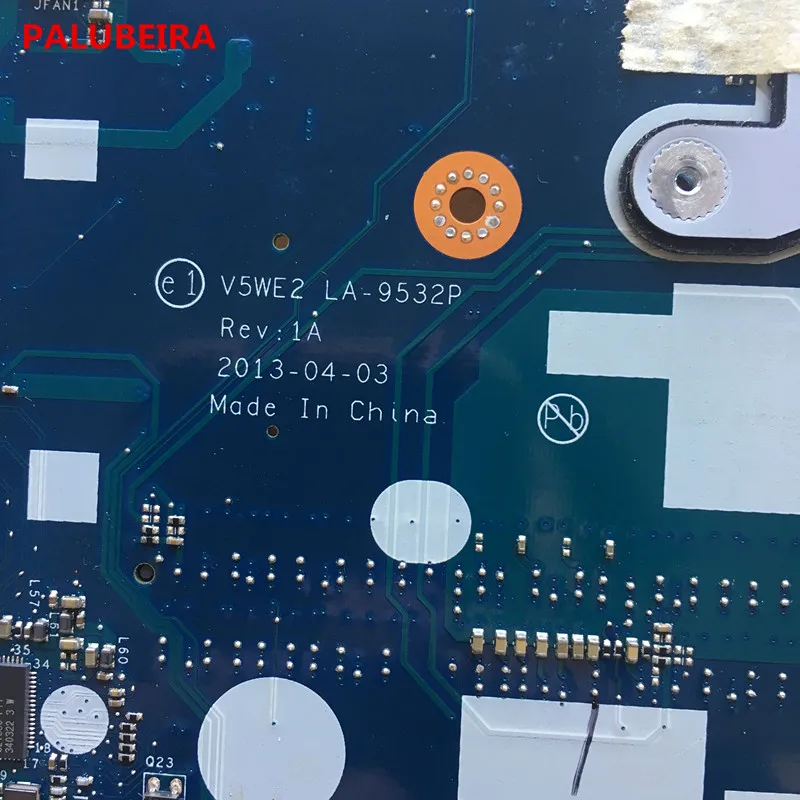 Материнская плата для ноутбука модель V5WE2 с процессором I3 DDR3L | Компьютеры и офис