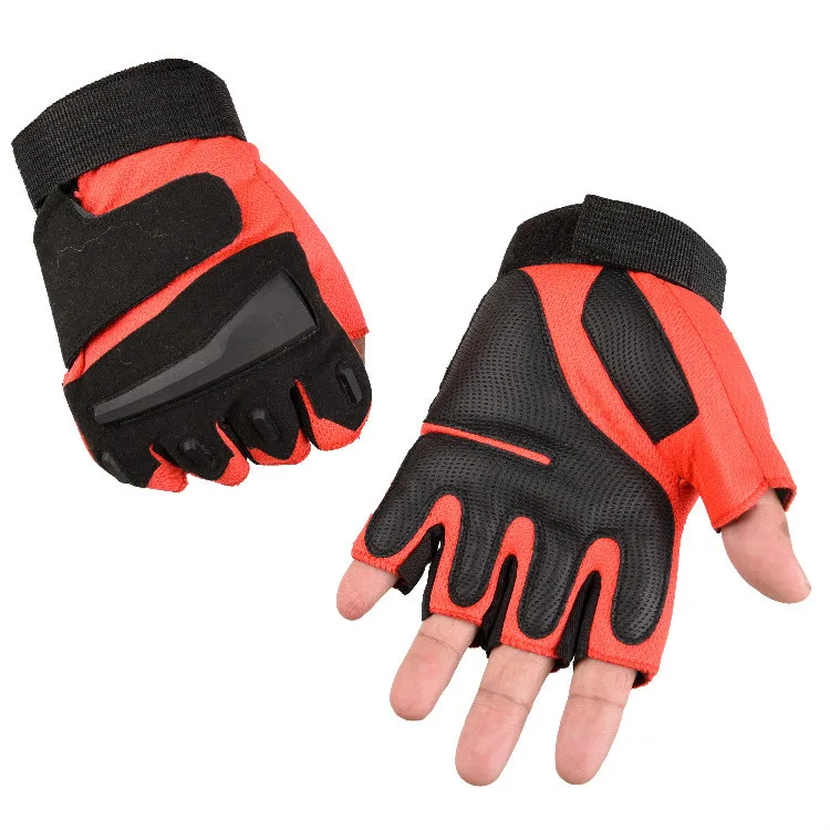 Outdoor riding half finger fitness gloves non-slip army fan sports sunscreen tactical | Аксессуары для одежды