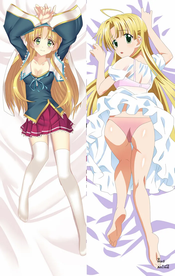 Аниме старшая школа DxD Rias Gremory Asia серебро Himejima Akeno Toujou Koneko Подушка Dakimakura Обложка