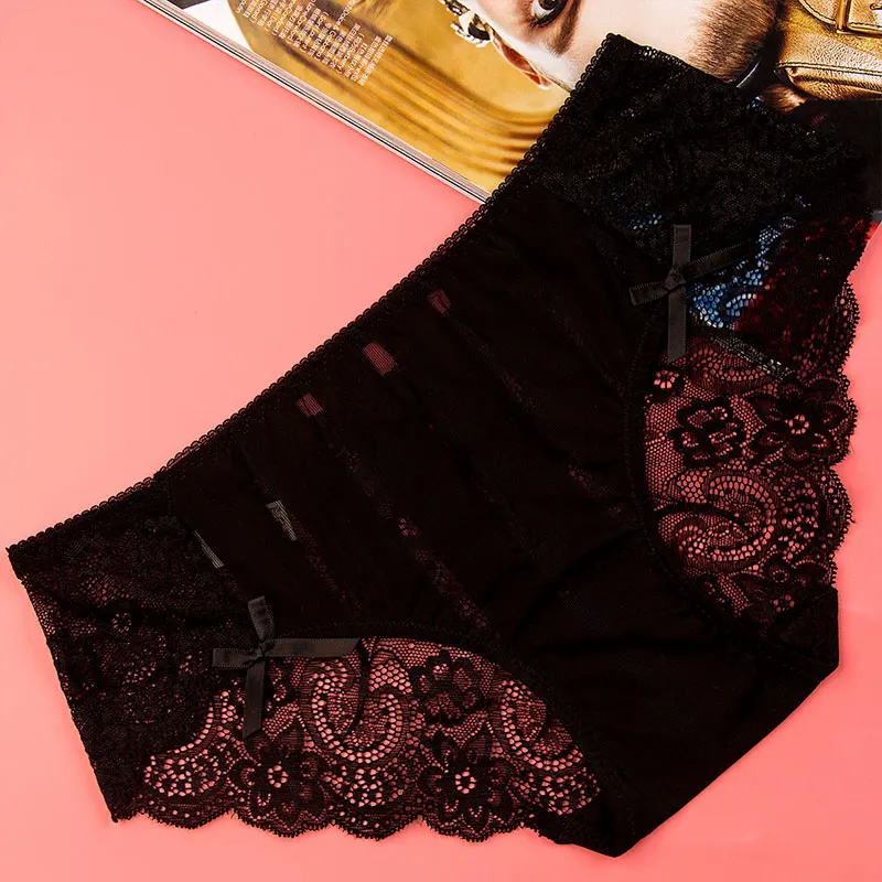 Женское нижнее белье сексуальные кружевные женские трусики прозрачные