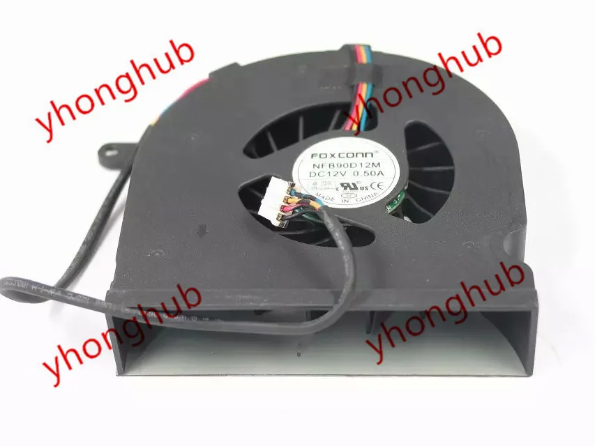 4-проводной серверный охлаждающий вентилятор FOXCONN NFB90D12M DC 12V 0.50A