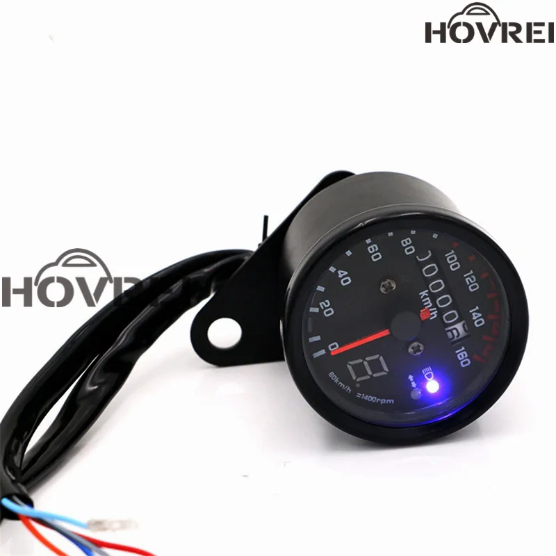 Тахометр универсальный для мотоцикла 12 В со светодиодной подсветкой 2 цвета|universal