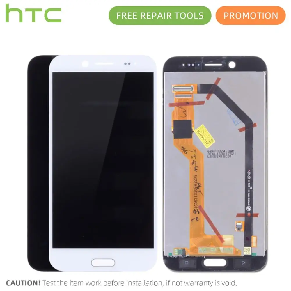 Дисплей для HTC 10 EVO LCD в сборе с тачскрином Оригинал 5.5'' Черно-белый | Мобильные