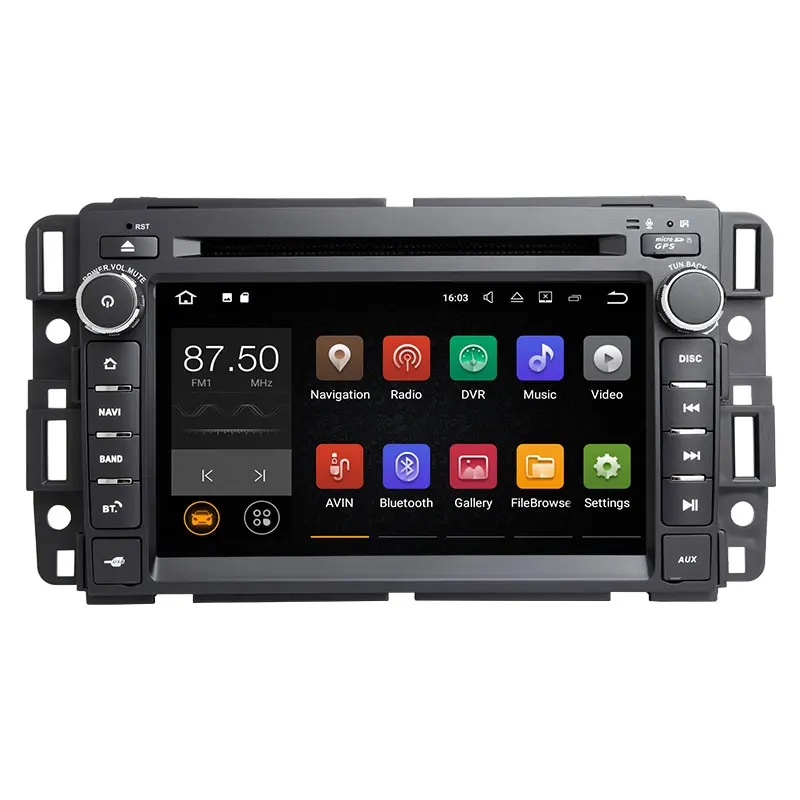 4 ядра Android 8 1 DVD мультимедиа плеер для Chevrolet Tahoe Traverse BUICK Enclave GMC HUMMER gps Canbus BT Радио