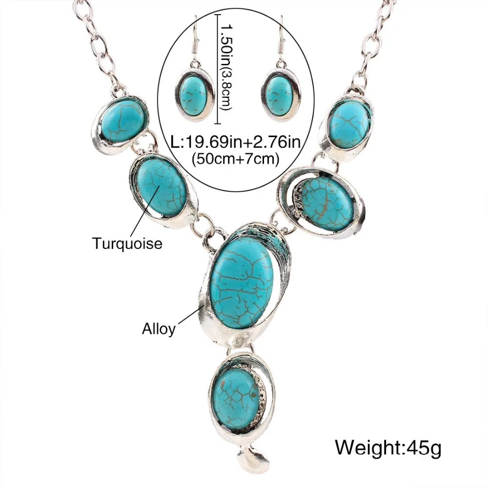 Длинное ожерелье из натурального камня ювелирный набор 2016 Бесплатная доставка