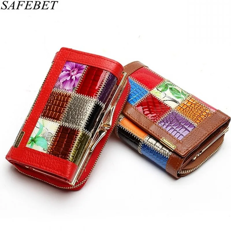 SAFEBET бренд высокого класса практические мульти functionl из натуральной кожи Для