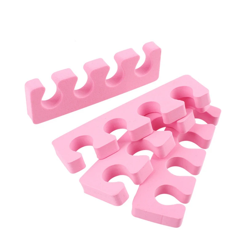 400 Флюоресцентный губчатый разделитель для пальцев и ног из мягкой пены