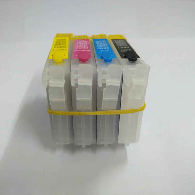 Многоразовый чернильный картридж Vilaxh T0601 для epson Stylus C88 CX3800 CX3810 CX4200 CX4800 CX5800F CX7800 с