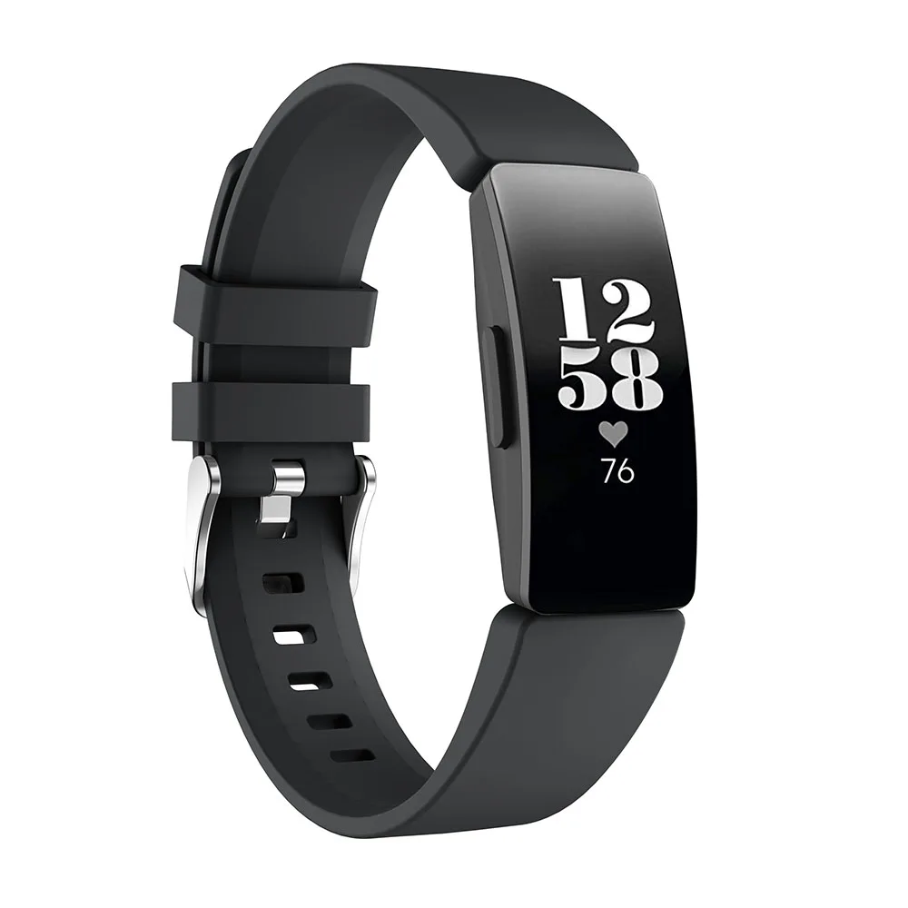 Силиконовый Браслет Ремешок Браслет для Fitbit Inspire/Inspire HR трекер активности умные часы замена часы ремешок на запястье